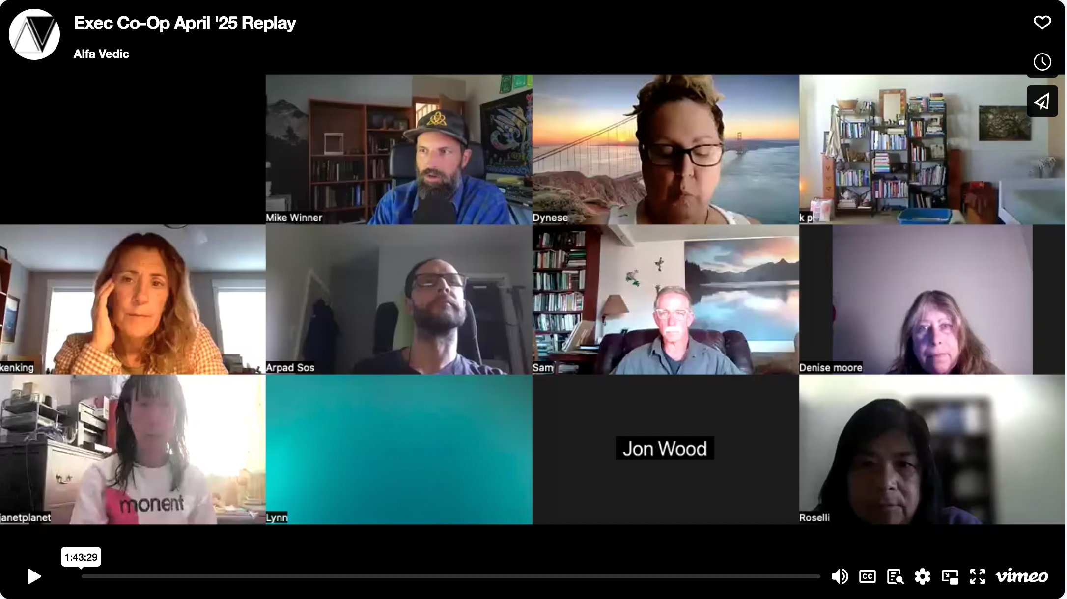 May '25 Exec. Co-Op Meeting Replay