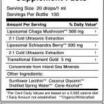 ZERO POINT GOLD™ CHAGA B 100 ML